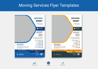 Moving Services Flyer Templates