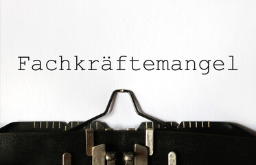 Fachkräftemangel