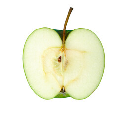 Half of a Green Apple