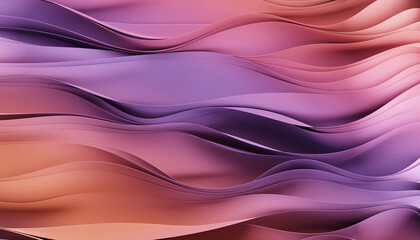 Abstract 3d render. Colorful abstract background. Multicolored wavy fabric ribbons. Stylish gradient color. 3d illustration
