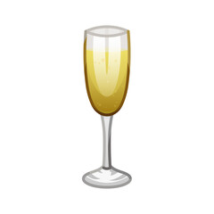 Clinking champagne glasses Large size icon of emoji cocktail