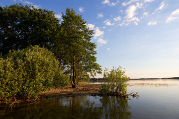 Fototapeta na wymiar Głuszyńskie Lake, Poland