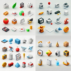 3D icons