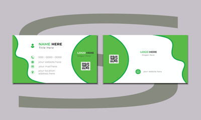  Corporate and Creative modern business card flat design, Simple and Clean; Horizontal and vertical layout. Vector illustration Portrait and landscape;