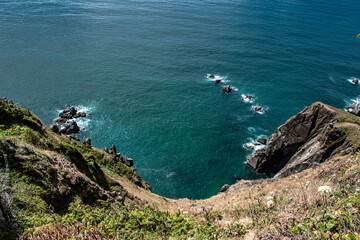 Coastal Cliffs Along the Oregon Coast