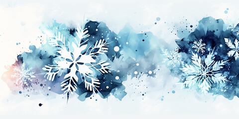 christmas, winter, snow, snowflake, holiday, ice, decoration, frame, illustration, frost, season, vector, cold, card, pattern, design, border, blue, celebration, snowflakes, xmas, art, frozen, tree, t