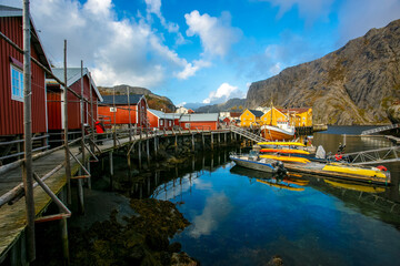 Lofoten Islands, Norway. Travel, tourism