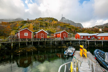 Lofoten Islands, Norway. Travel, tourism
