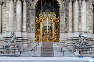 Classic architecture in Paris, France