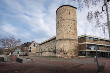 Beguine Tower (Beginenturm) and Arsenal on the High Bank (Zeughaus) - Hanover, Lower Saxony, Germany