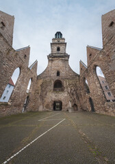 Fototapeta na wymiar Aegidien Church (Aegidienkirche) war memorial Ruins - Hanover, Lower Saxony, Germany