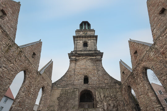 Aegidien Church (Aegidienkirche) war memorial Ruins - Hanover, Lower Saxony, Germany