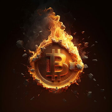 Bitcoin at fire