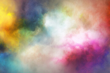 Abstract watercolor colorful background.