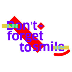 Modern typography for t-shirt graphics, fashion print and other uses Design element for banner, poster, greeting card. Canvas