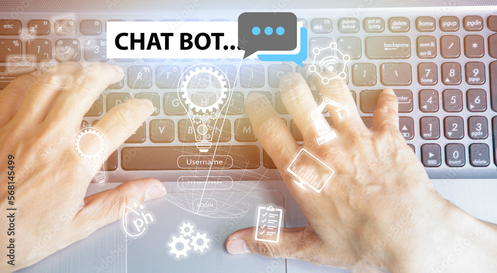 Aufkleber concept, system development, artificial intelligence to be able to interact with humans