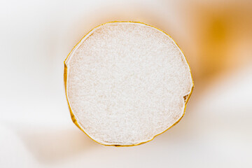 Cigarette filter, macro shot