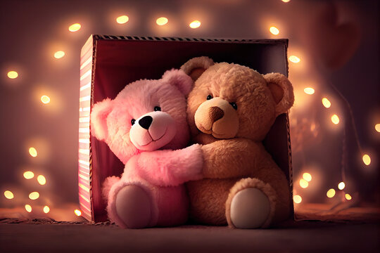 Ositos de Peluches Amorosos - Generative AI