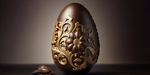 Chocolate Easter Egg, Generative AI