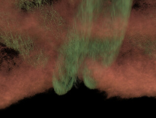 Imaginatory fractal abstract background Image
