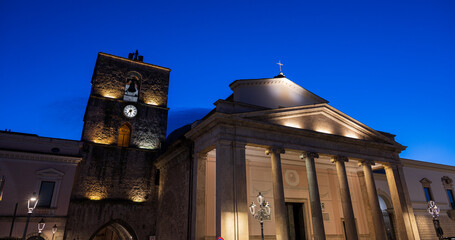 Isernia, Molise. The Cathedral of St. Peter the Apostle