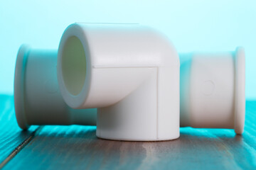 Polypropylene pipes for hot and cold water supply.Fittings for polypropylene pipes.