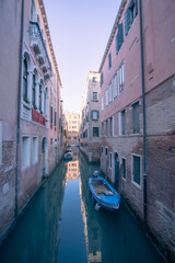 Fototapeta na wymiar Street Photography in Venice, Italy