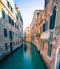 Fototapeta na wymiar Street Photography in Venice, Italy