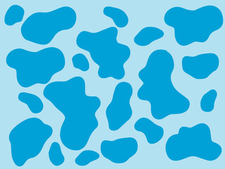 Cow print colour, cow  texture, cow print background, SVG Vector