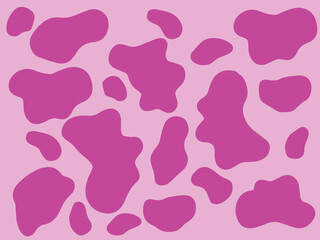 Cow print colour, cow  texture, cow print background, SVG Vector