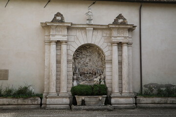 The Park Villa d'Este in Tivoli, Lazio Italy