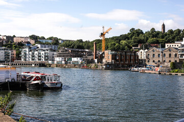 Obraz premium view of the old town country