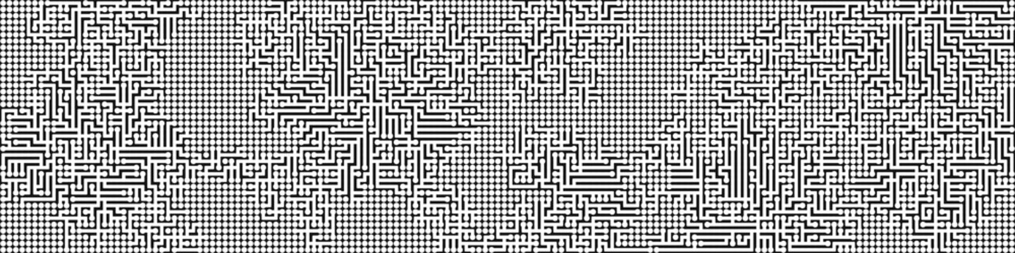 Albert-Laszlo Barabasi algorithm network visualization implementation illustration