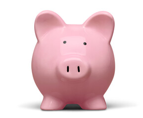 Five Piggy Banks in a row