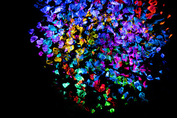 illustration Abstract digital light background