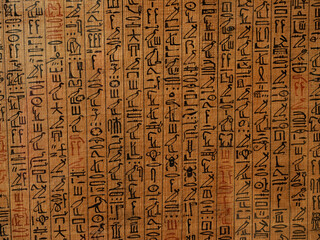 Egipto, papiros, jeroglificos, karnak luxor