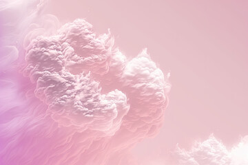 Pale pink abstract background, generative AI