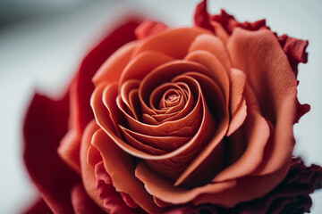 Red rose close up wallpaper background