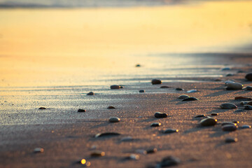Pebbles on the beach