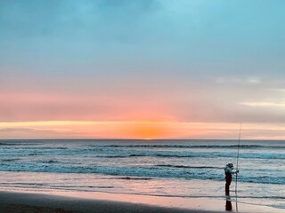 A Fisherman’s Sunset