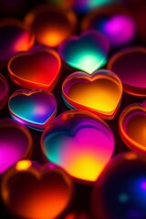 fantasy hearts wallpaper