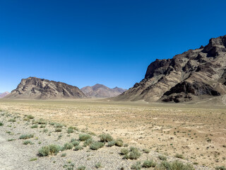 The mountains with the height of 2500 m above sea level.