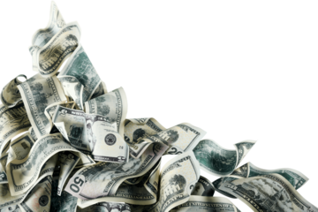 Stack of American Paper Currency