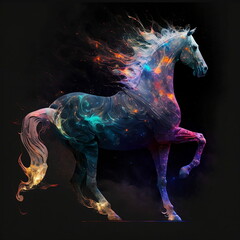 Obraz na płótnie Canvas Celestial Horse