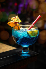 Margarita Ocean Blue Drink