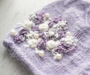 knitted newborn baby clothes