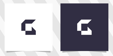 letter g logo design vector