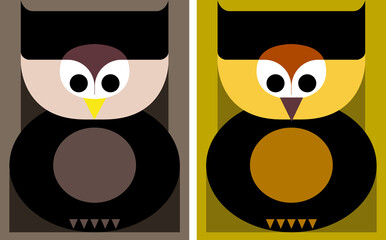 All Owl Vector Illustration Art © Eticca