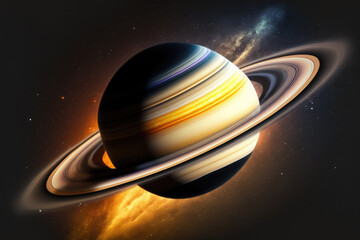 Saturn High resolution photos of the solar system's planets. This image's components were provided by NASA. Generative AI