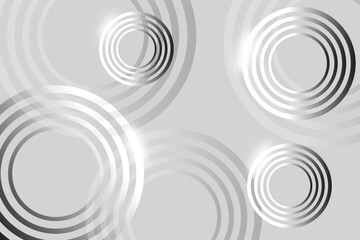 glowing circle abstract background